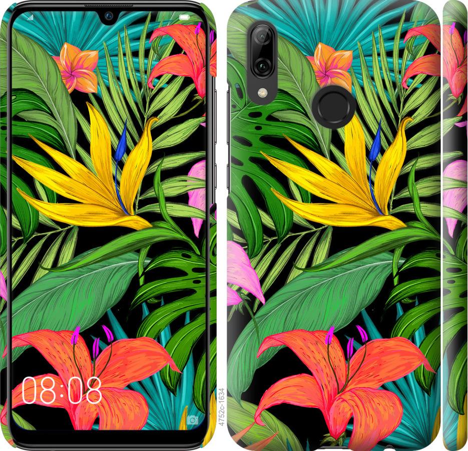 

Чохол на Huawei P Smart 2019 Тропічні листя 1
