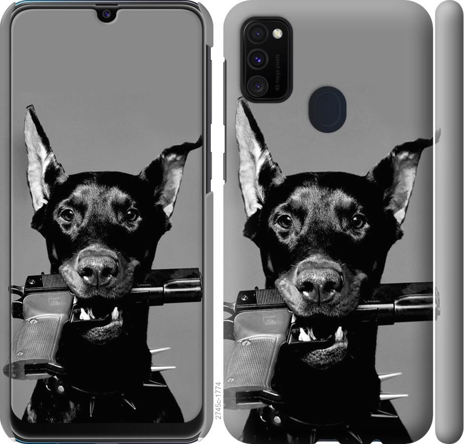 

Чохол на Samsung Galaxy M21 M215F Доберман