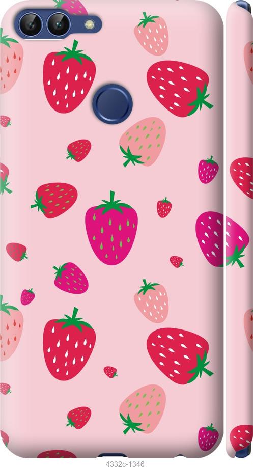 

Чехол на Huawei P Smart Клубнички