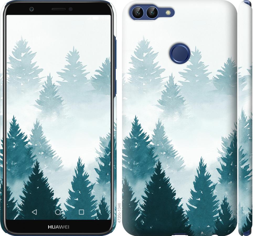 

Чохол на Huawei P Smart Акварельні Ялинки