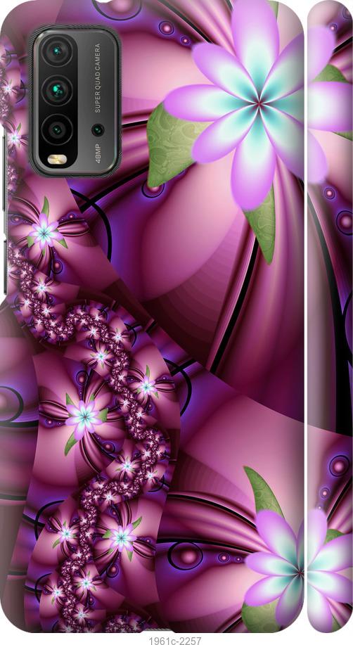 

Чехол на Xiaomi Redmi 9T Цветочная мозаика