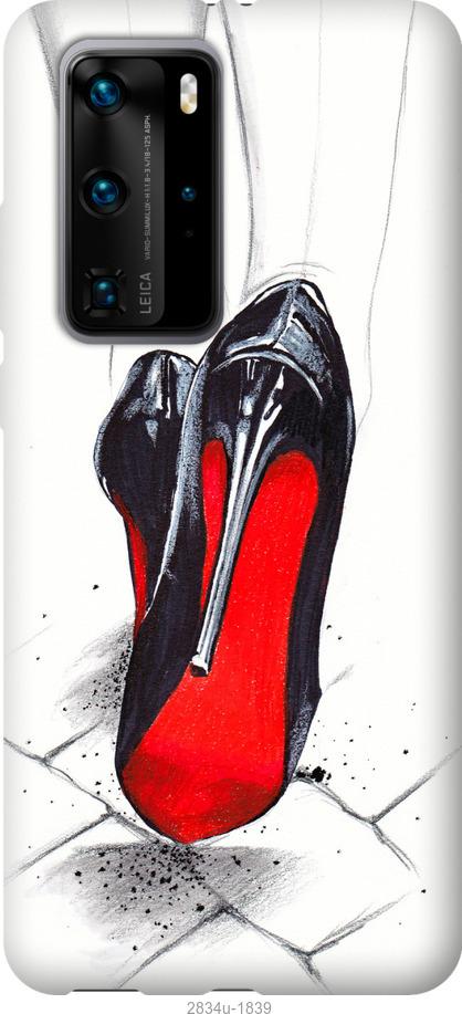 

Чехол на Huawei P40 Pro Devil Wears Louboutin