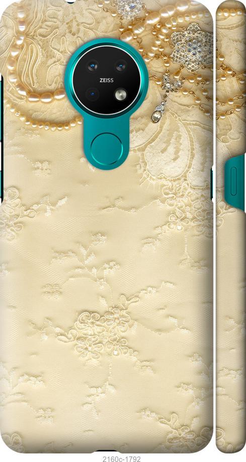 

Чехол на Nokia 6.2 Кружевной орнамент