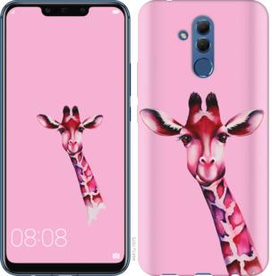 

Чохол на Huawei Mate 20 Lite Рожева жирафа