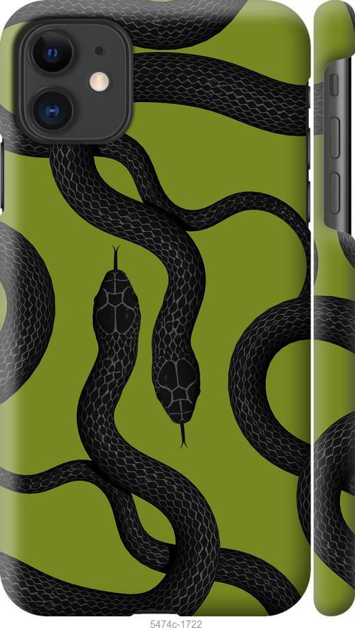 

Чехол на iPhone 11 Змеи v2