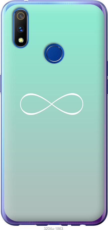 

Чехол на Realme 3 Pro Знак бесконечности