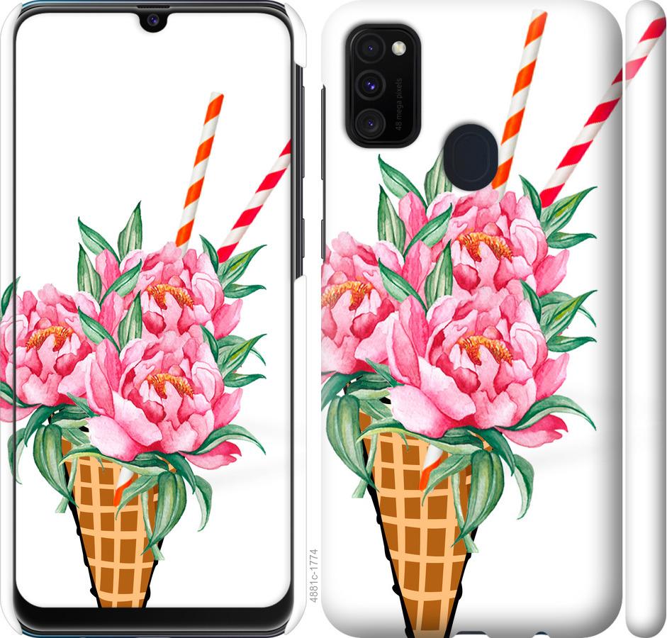 

Чохол на Samsung Galaxy M21 M215F Морозиво-піони