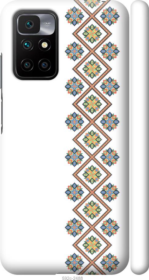 

Чохол на Xiaomi Redmi 10 Вишиванка 24