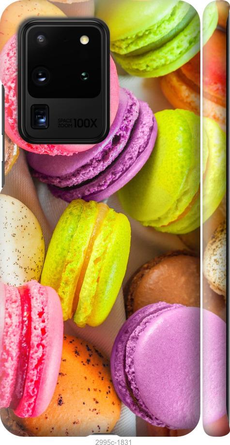 

Чехол на Samsung Galaxy S20 Ultra Макаруны