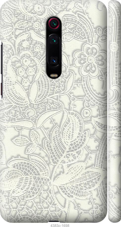Чехол на Xiaomi Mi 9T Белое кружево