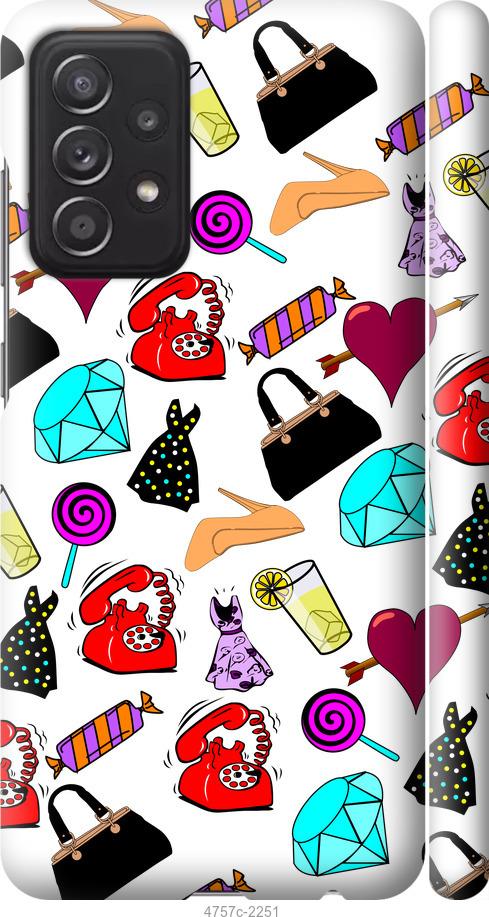 Чохол на Samsung Galaxy A52  stickers