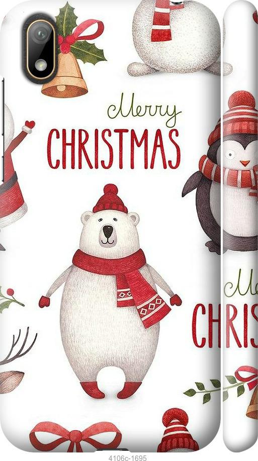 

Чехол на Huawei Y5 2019 Merry Christmas