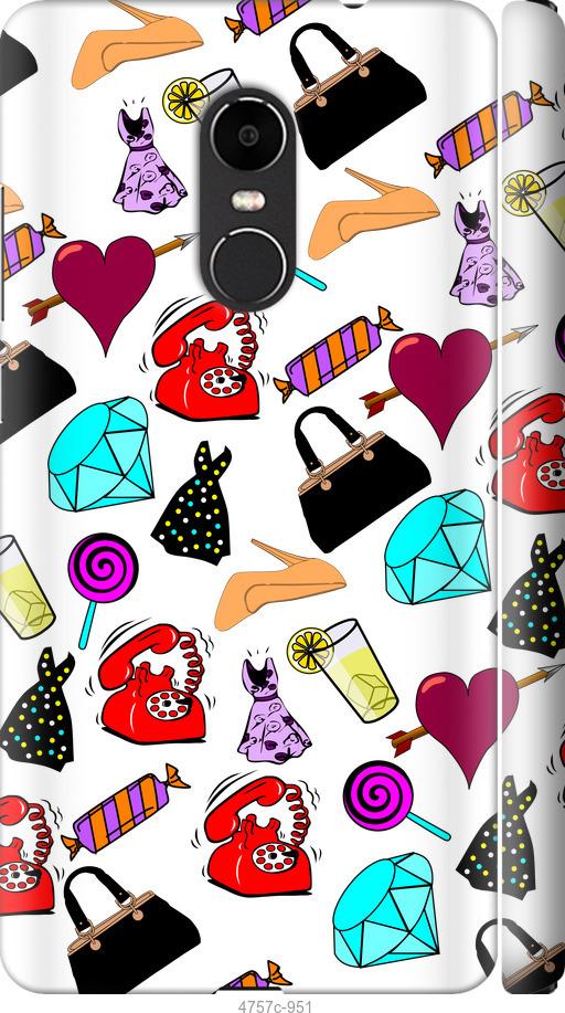 

Чехол на Xiaomi Redmi Note 4X stickers