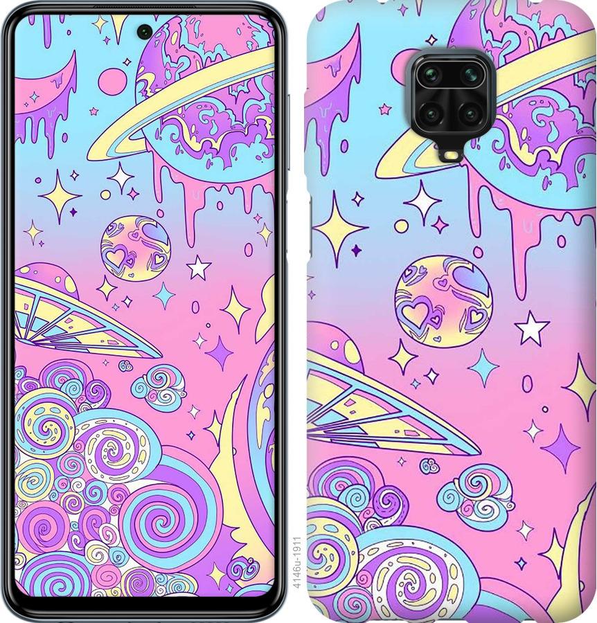 

Чохол на Xiaomi Redmi Note 9S Рожева галактика