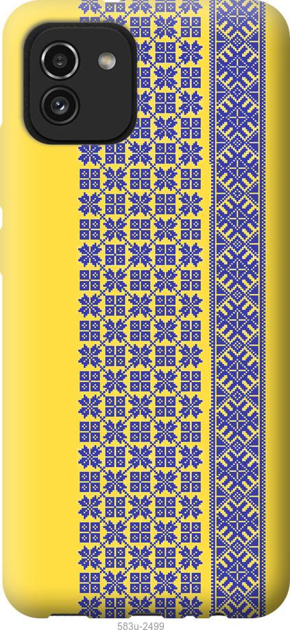 

Чохол на Samsung Galaxy A03 A035F Вишиванка 16