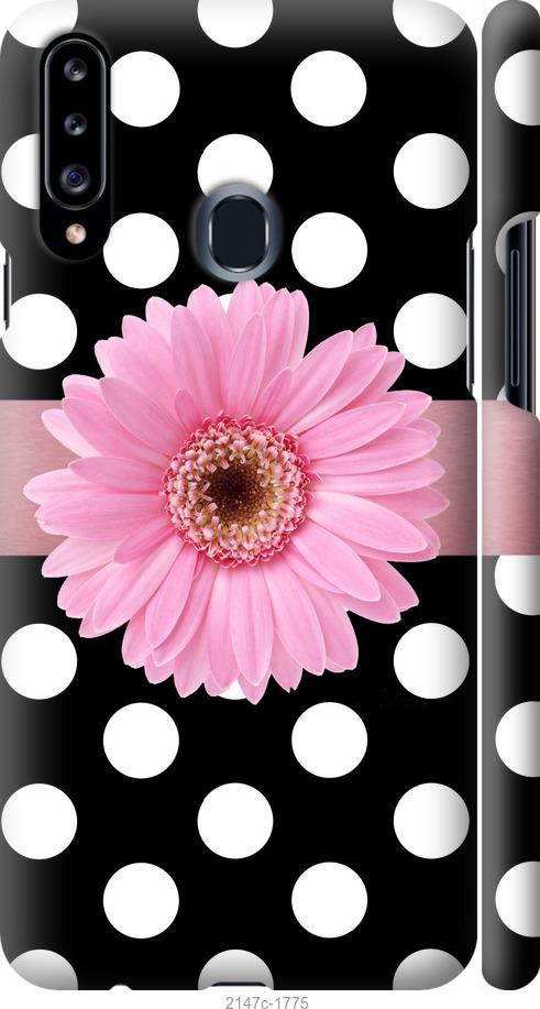 

Чохол на Samsung Galaxy A20s A207F горошок 2