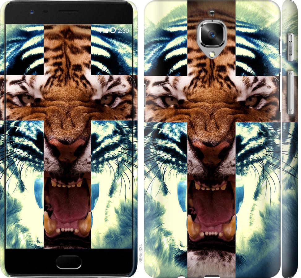 

Чохол на OnePlus 3 Злий тигр
