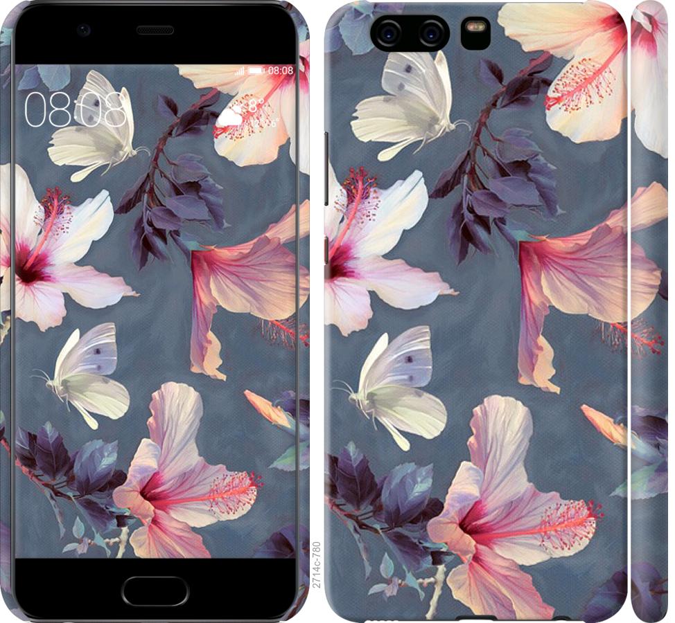 

Чохол на Huawei P10 Намальовані квіти