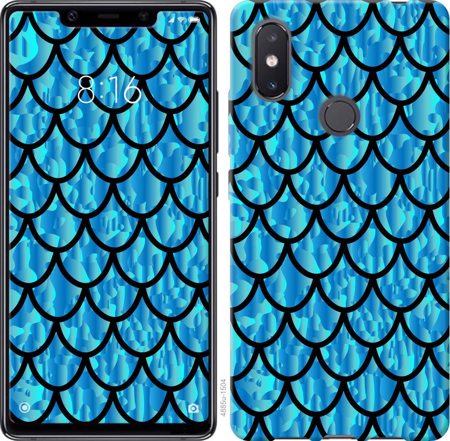 

Чехол на Xiaomi Mi8 SE Чешуя