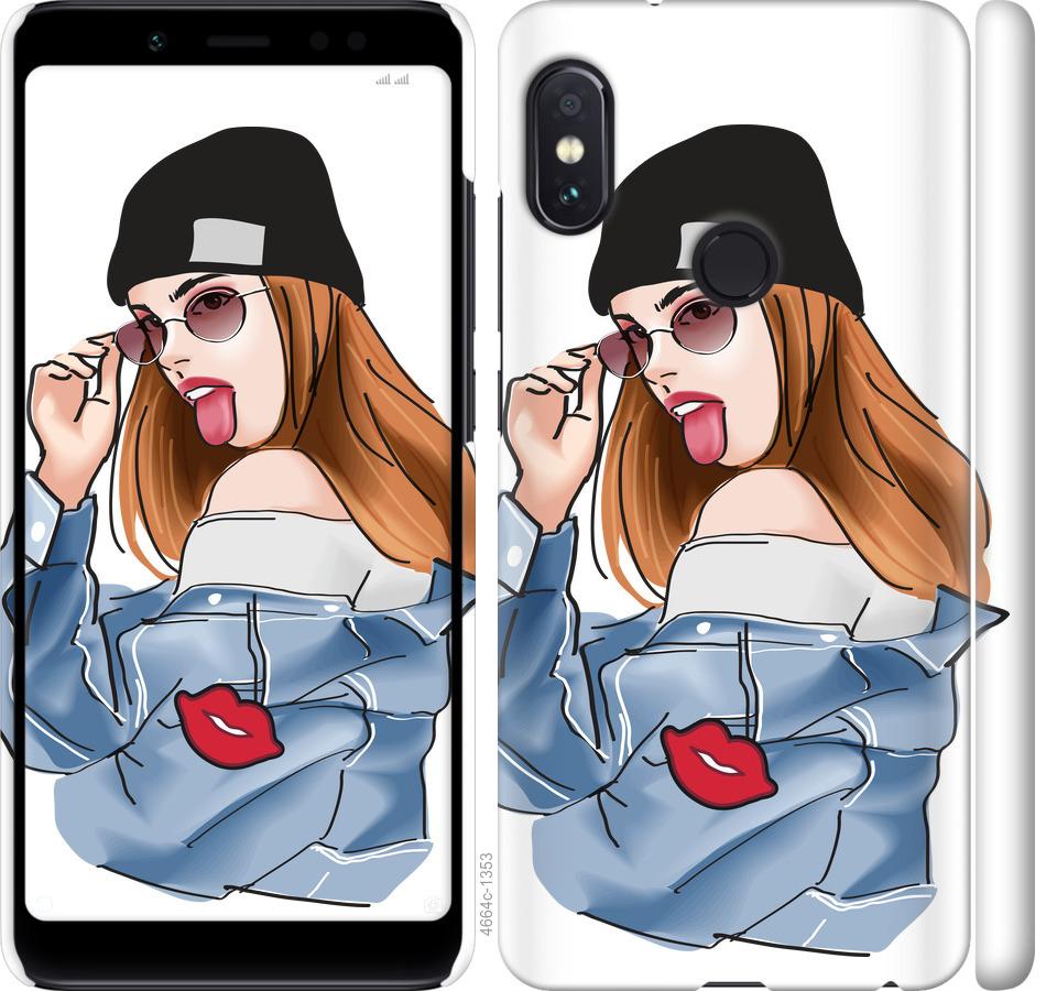 

Чохол на Xiaomi Redmi Note 5 Дівчина v3