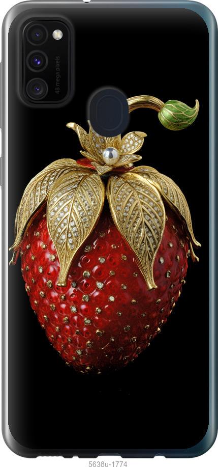 

Чехол на Samsung Galaxy M21 M215F Клубника v3