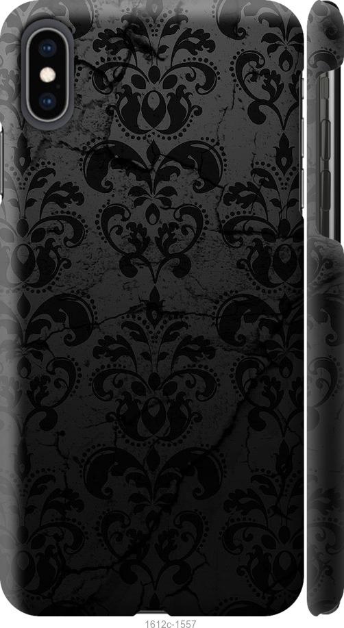 

Чехол на iPhone XS Max узор черный