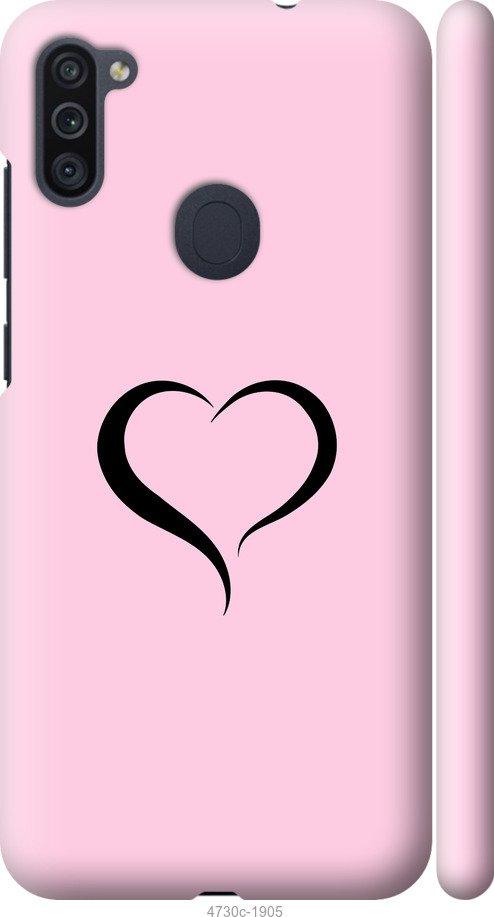 

Чехол на Samsung Galaxy M11 M115F Сердце 1