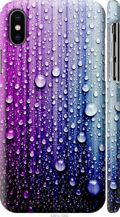 

Чехол на iPhone XS Капли воды
