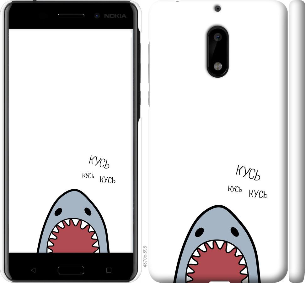 

Чехол на Nokia 6 Акула
