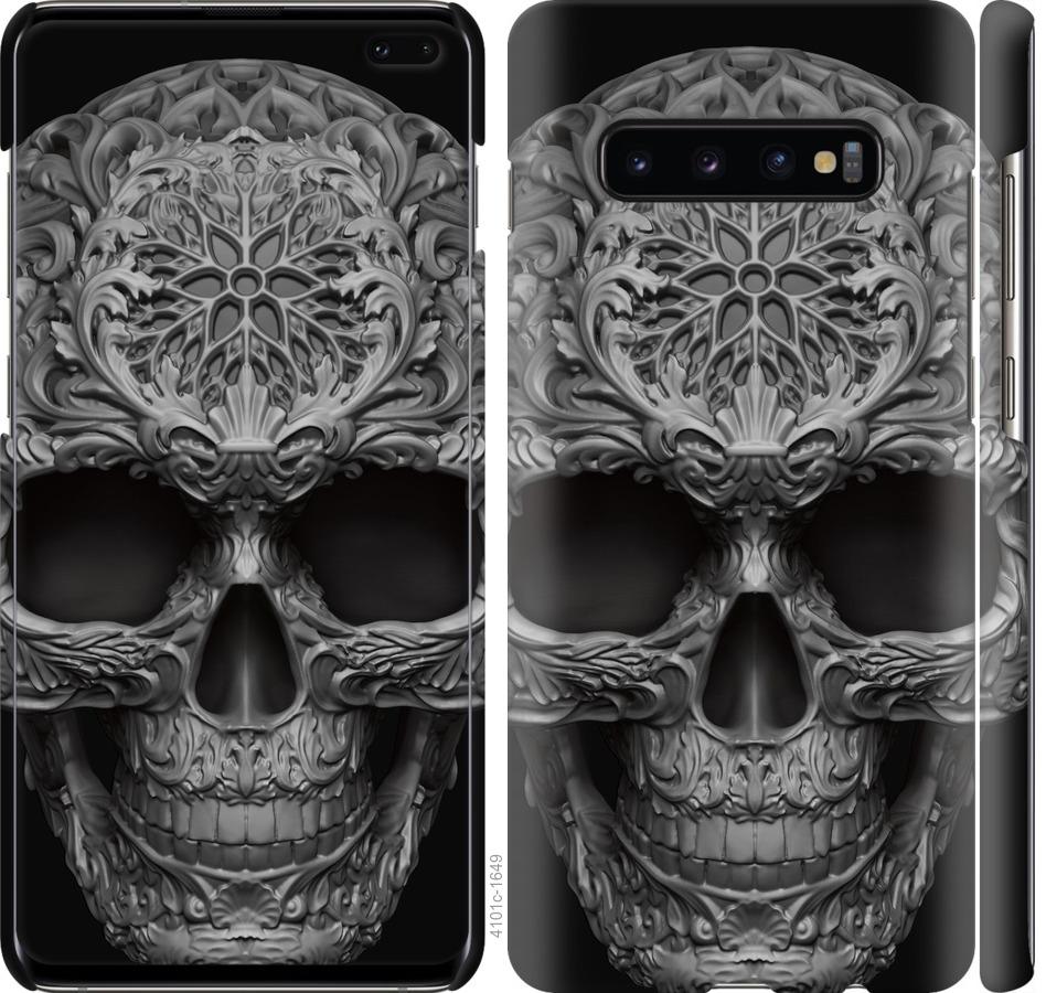 

Чохол на Samsung Galaxy S10 Plus skull-ornament