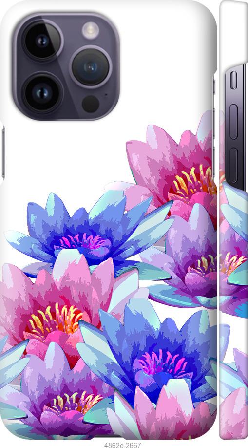 Чехол на iPhone 14 Pro Max Лотос