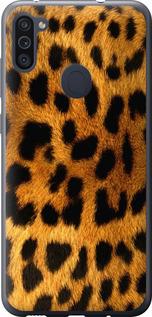 Чохол на Samsung Galaxy A11 A115F Шкіра леопарду
