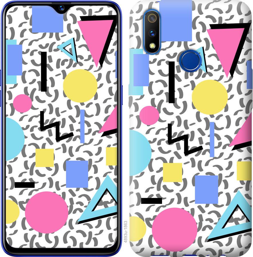 

Чохол на Realme 3 Pro Color shapes