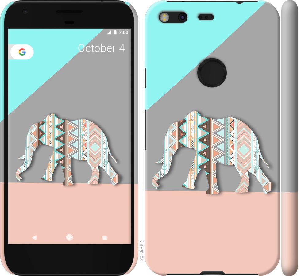 

Чохол на Google Pixel XL Візерунчастий слон