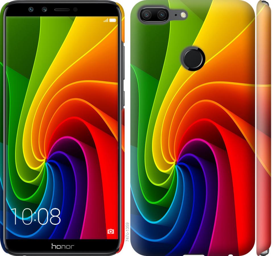 

Чохол на Huawei Honor 9 Lite Райдужний вихор