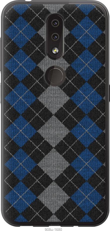 

Чехол на Nokia 4.2 Вязаный узор
