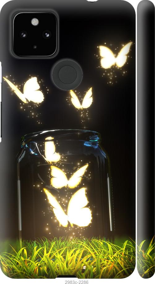 

Чехол на Google Pixel 5A Бабочки