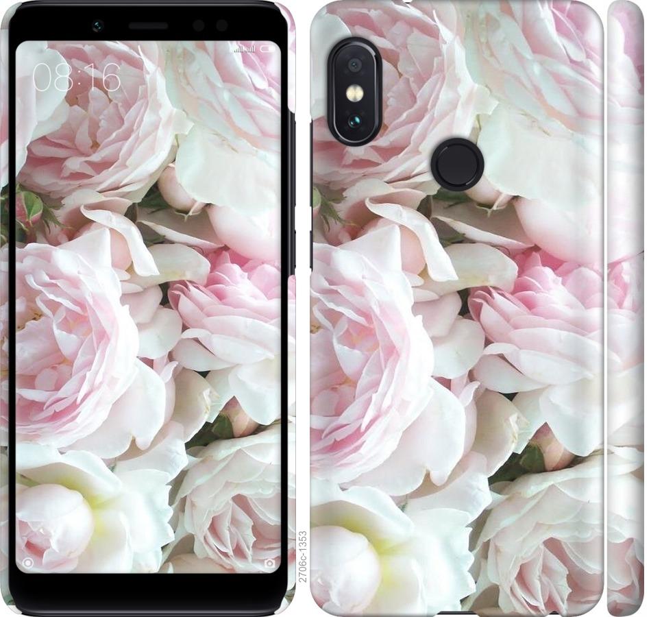 

Чехол на Xiaomi Redmi Note 5 Pro Пионы v2