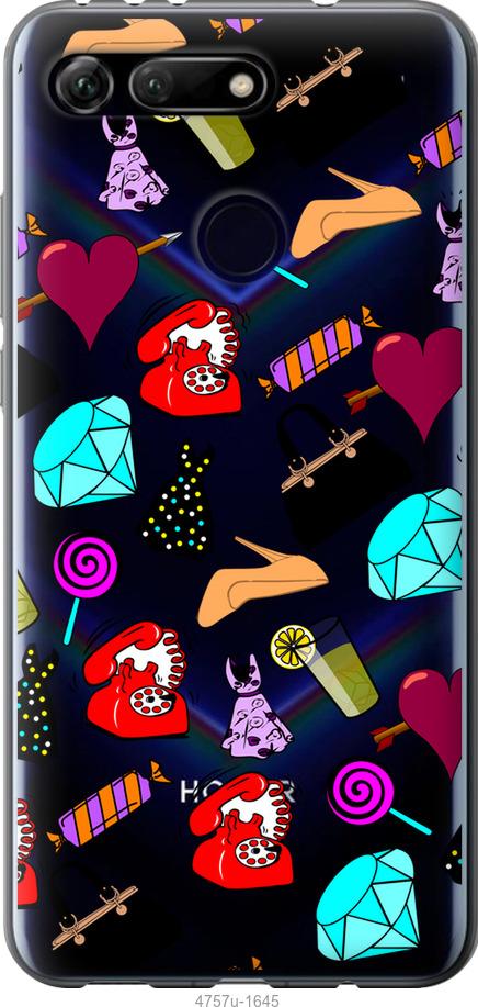 

Чехол на Huawei Honor View 20 stickers