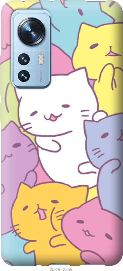 

Чехол на Xiaomi 12 Котики