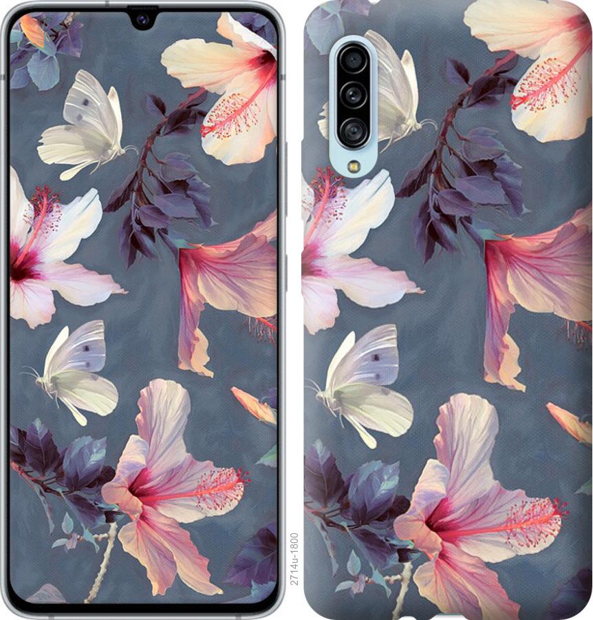 

Чохол на Samsung Galaxy A90 5G Намальовані квіти