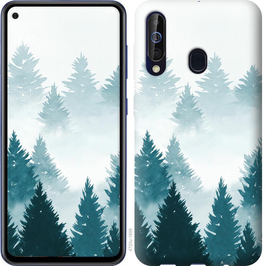 

Чохол на Samsung Galaxy A60 2019 A606F Акварельні Ялинки
