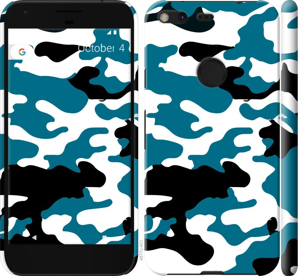 

Чехол на Google Pixel XL Камуфляж прозрачный фон