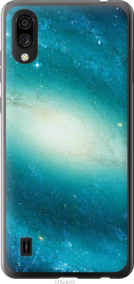 

Чехол на ZTE Blade A5 2020 Голубая галактика