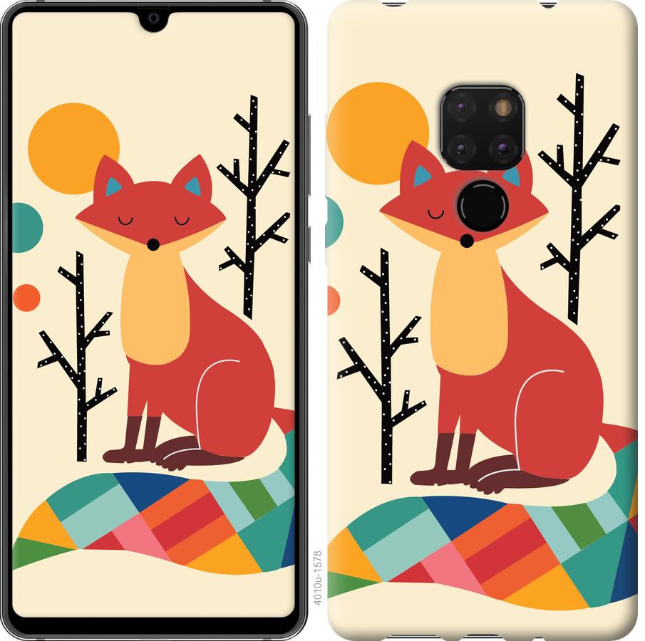

Чехол на Huawei Mate 20 Rainbow fox