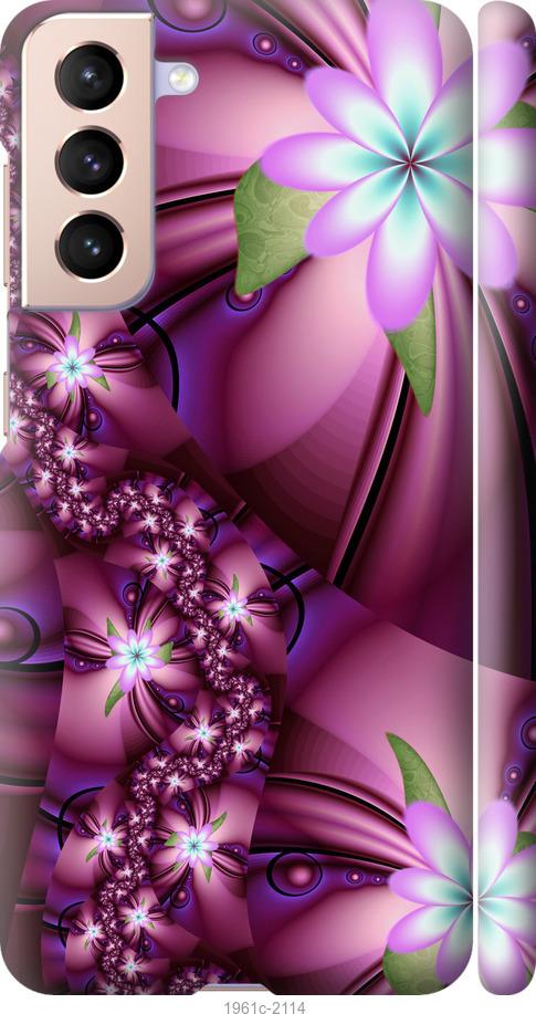 

Чехол на Samsung Galaxy S21 Цветочная мозаика