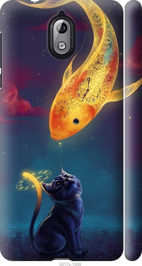 

Чехол на Nokia 3.1 Кошкин сон