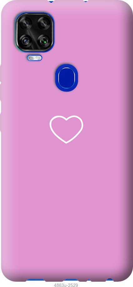 

Чехол на ZTE Blade V2020 Сердце 2