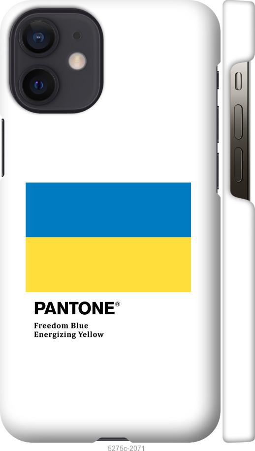 Чохол на iPhone 12 Mini Прапор Пантон