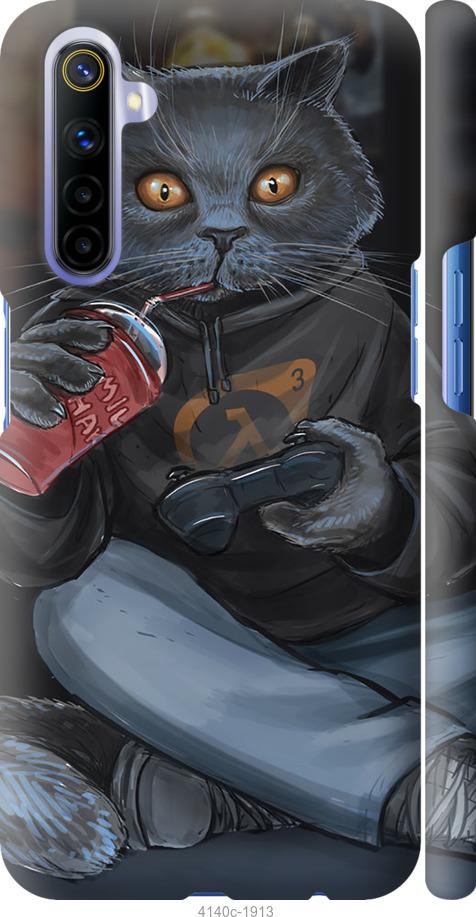 

Чехол на Realme 6 gamer cat